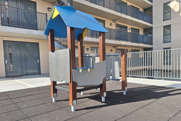 Speelhuisje Nova houtlook