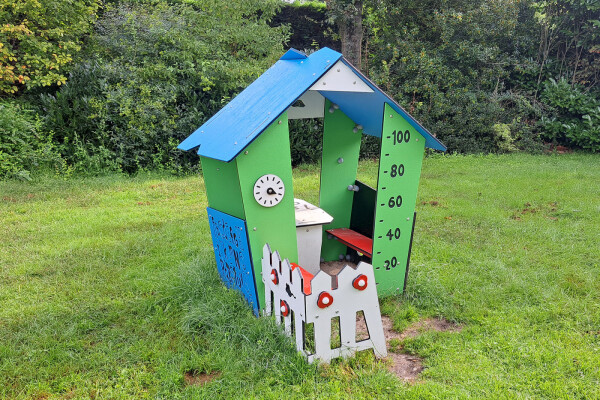 Speelhuisje Jari grijs