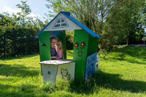 Speelhuisje Jari grijs