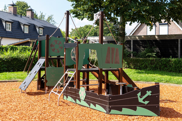 Speelboot Kameleon blauw