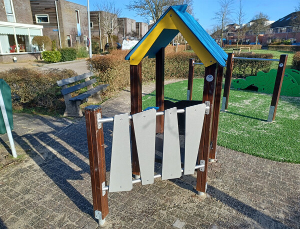 Speelhuisje Nova rood