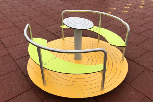 Carrousel Draaier oker geel