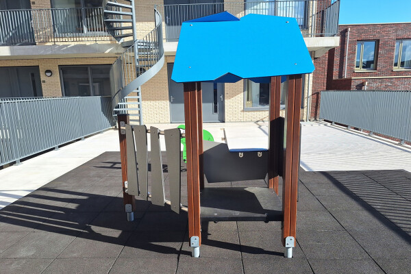 Speelhuisje Nova blauw