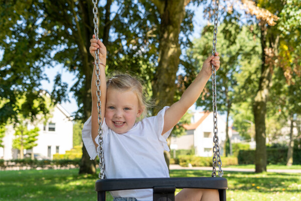 Combischommel Pauw blauw