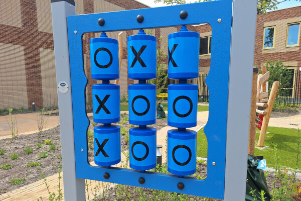 Speelpaneel Kruisje-rondje