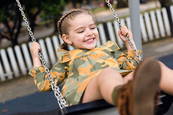 Dubbele schommel Alice •