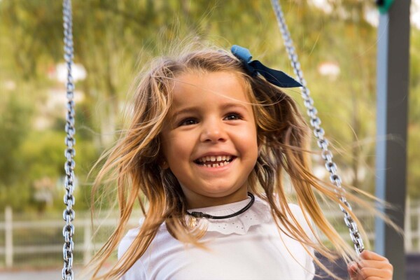 Enkele schommel Kolibri GM geel